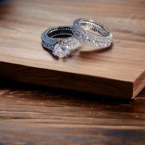 2 pcs/set Stylish Geometric Rings